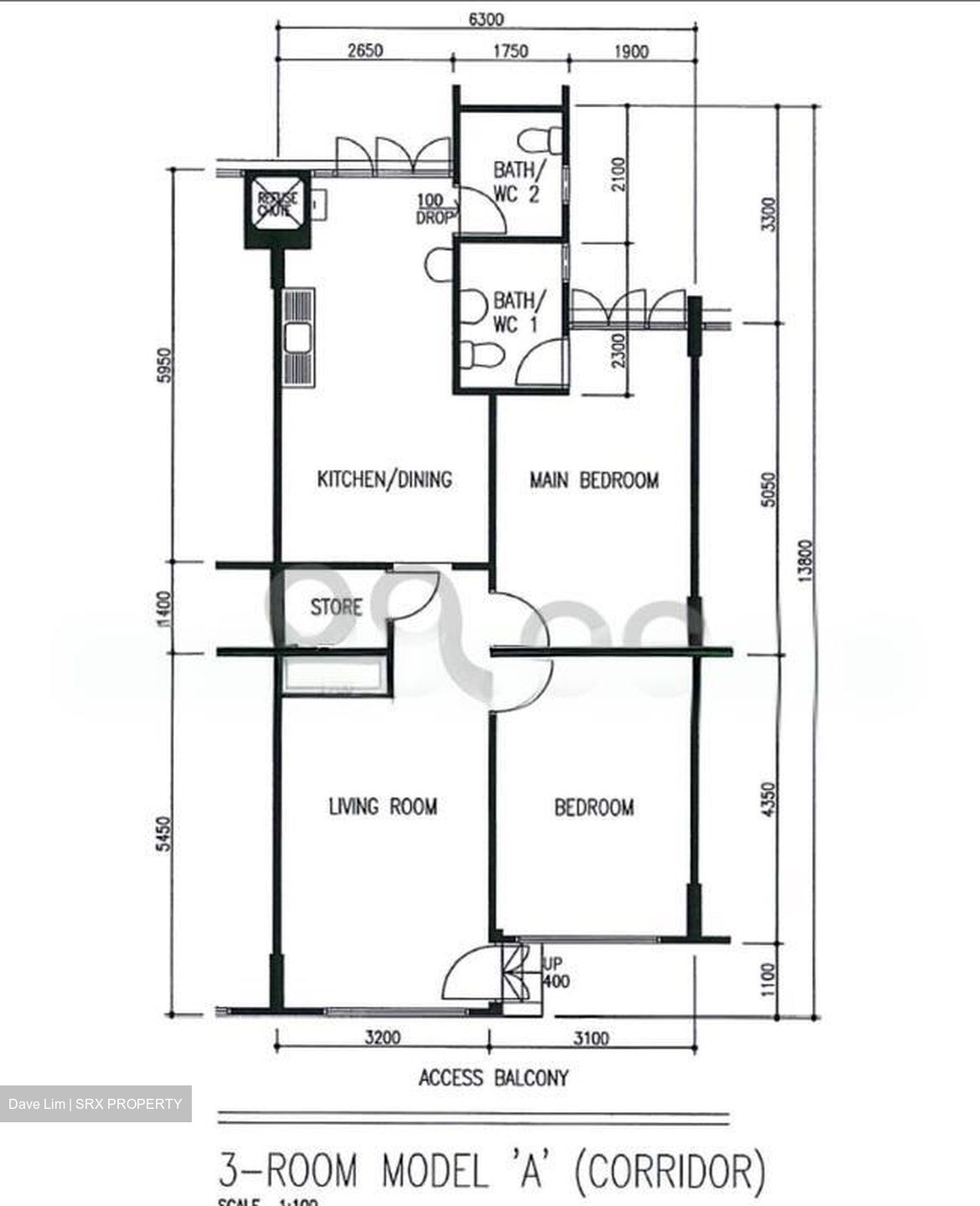 Blk 818 Tampines Polyview (Tampines), HDB 3 Rooms #503637991